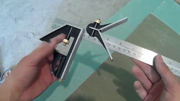 Комбинированный угольник строителя из Китая  Combined Square Builder from China