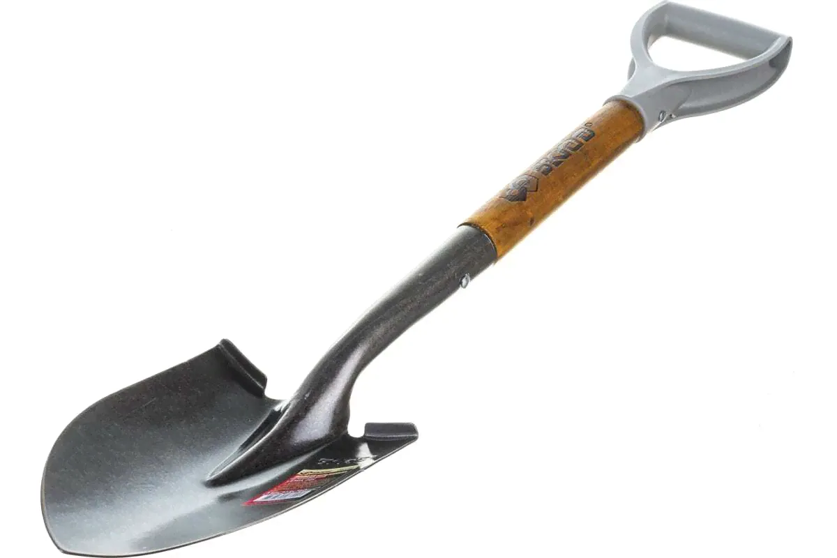 Лопата штыковая мини 215x150x760 деревянная ручка SKRAB 28110-0
