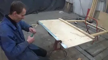 Изготовление скребка для уборки снега своими руками