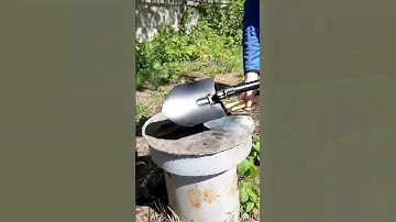 Лопатка Складная Сапёрная (Десантная) рубит китай, тест